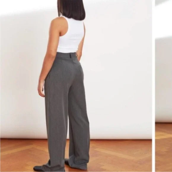 Djerf Avenue Favorite Pants Grey size small - Picture 11 of 13